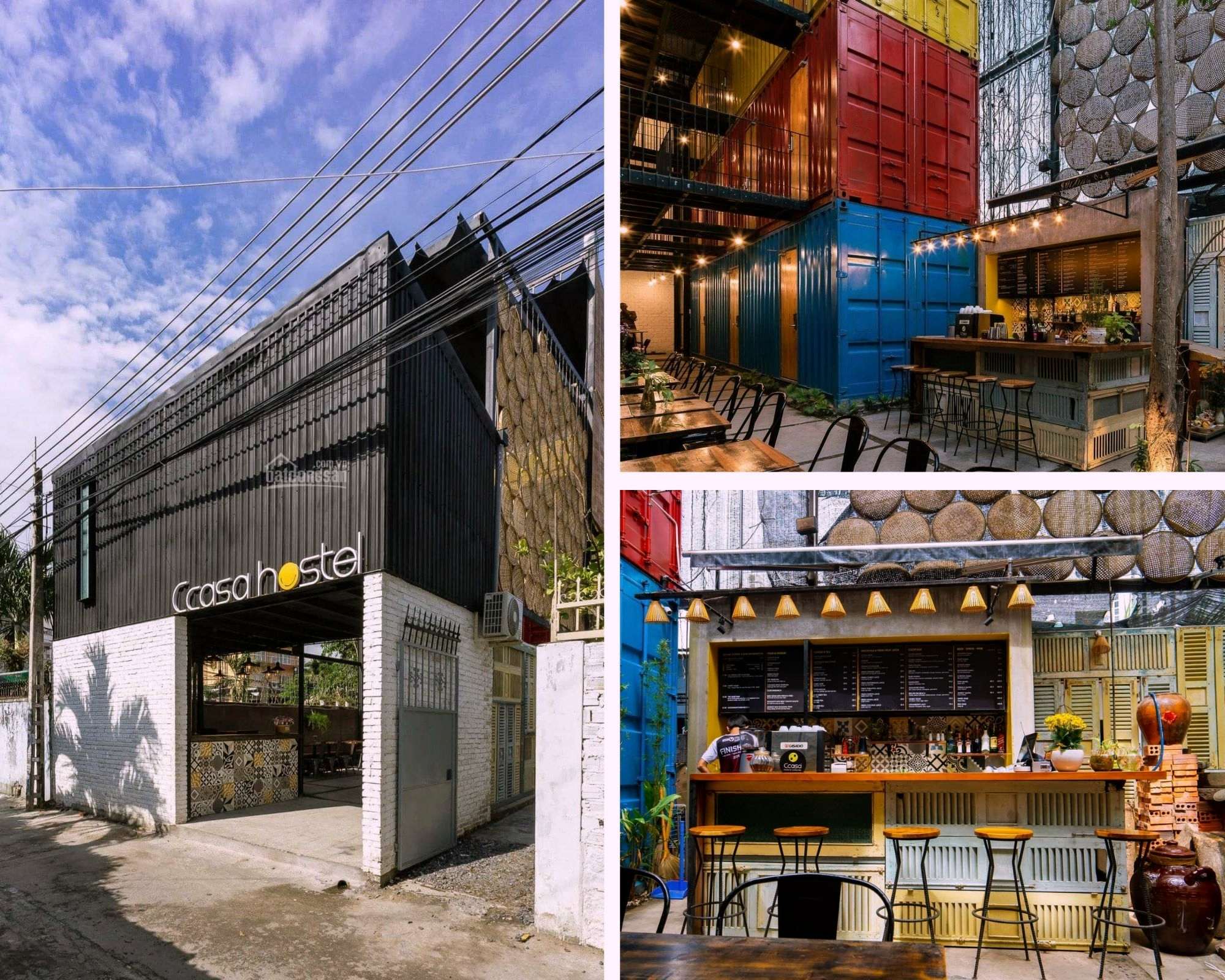 Ccasa hostel là mẫu thiết kế homestay đẹp tại Nha Trang